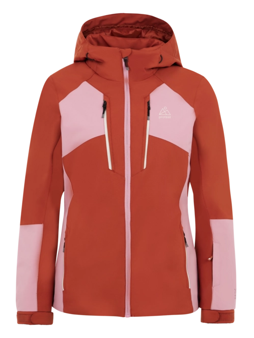 Ski Jacket Protest Women Omorika Uluru Rust