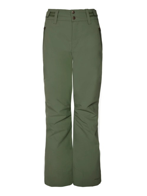 Ski Trousers Protest Women Cinnamon Botanic Green