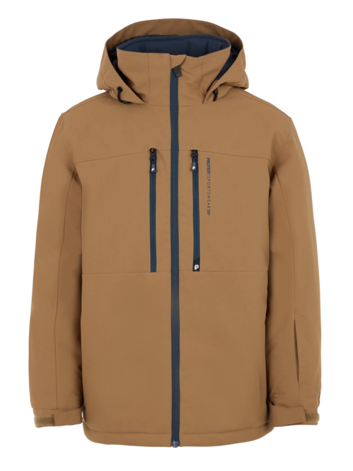 Ski Jacket Protest Boys Flynty Jr Sandy Brown