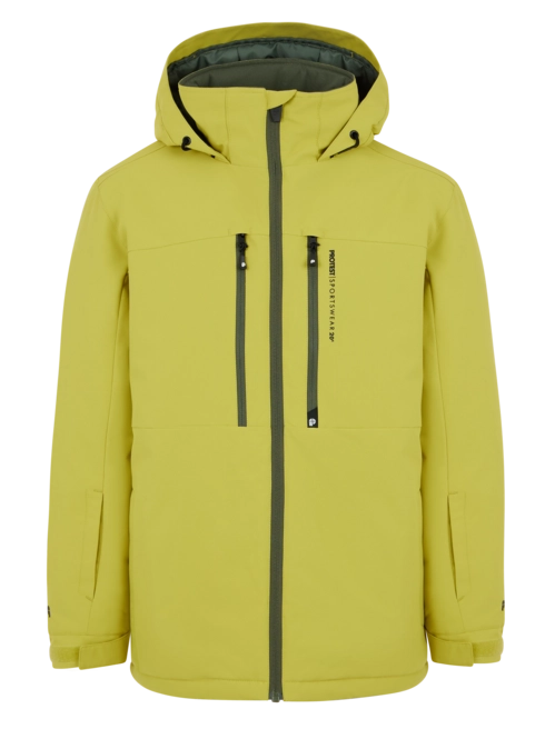 Ski Jacket Protest Boys Flynty Jr Spilt Pea Green