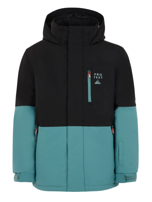 Ski Jacket Protest Boys Redstar Jr True Black