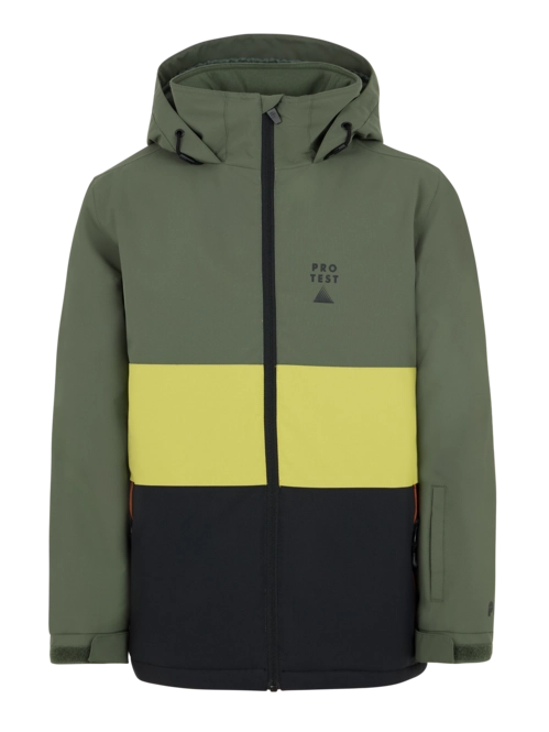 Ski Jacket Protest Boys Skimmer Jr Thyme