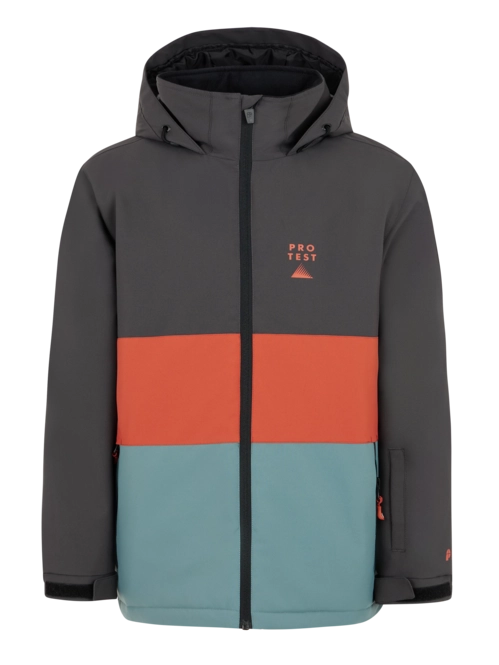 Ski Jacket Protest Boys Skimmer Jr Deep Grey