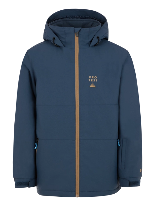 Ski Jacket Protest Boys Skimmer Jr Blue Nights