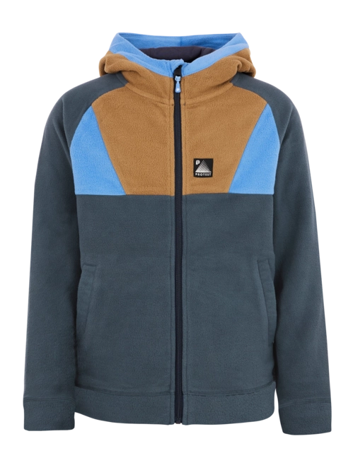 Zip Sweatshirt Protest Boys Saige Jr Full Zip Top Riviera Blue