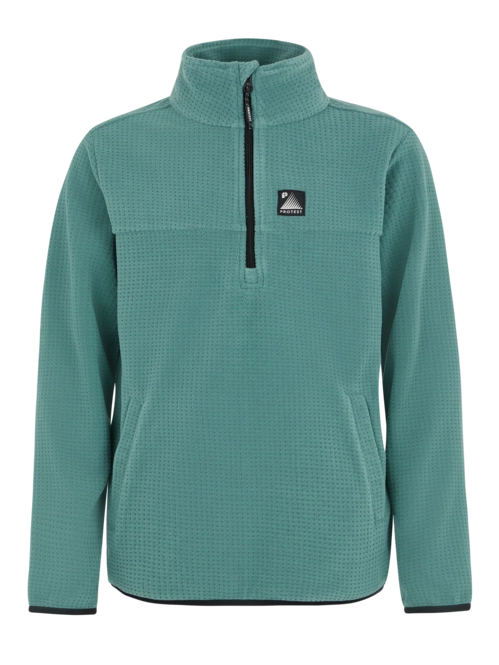Ski Sweatshirt Protest Boys Prtdios Jr 1/4 Zip Top Atlantic Green