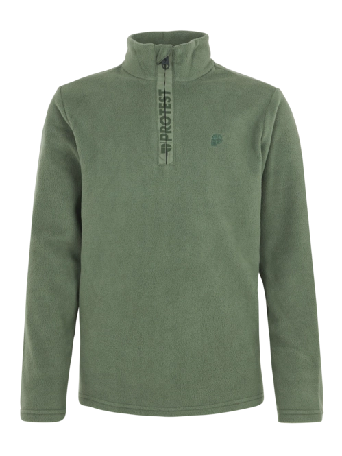 Ski Sweatshirt Protest Boys Perfecty Jr 1/4 Zip Top Thyme