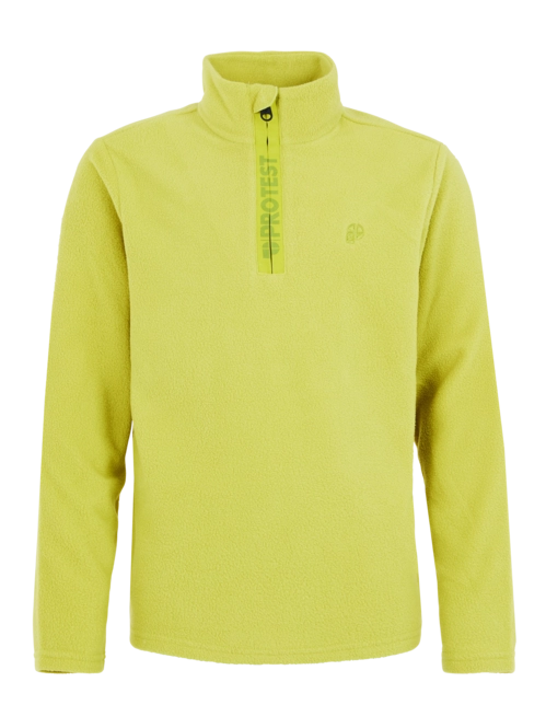 Ski Sweatshirt Protest Boys Perfecty Jr 1/4 Zip Top Spilt Pea Green