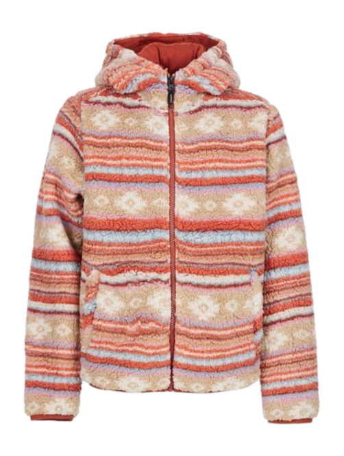 Zip Sweatshirt Protest Girls Pansy Jr Full Zip Top Uluru Rust