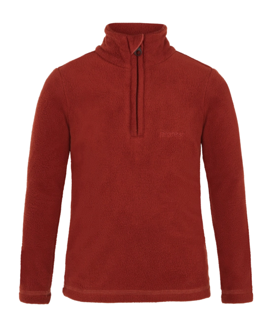 Ski Sweatshirt Protest Kids Mute Td 1/4 Zip Top Uluru Rust