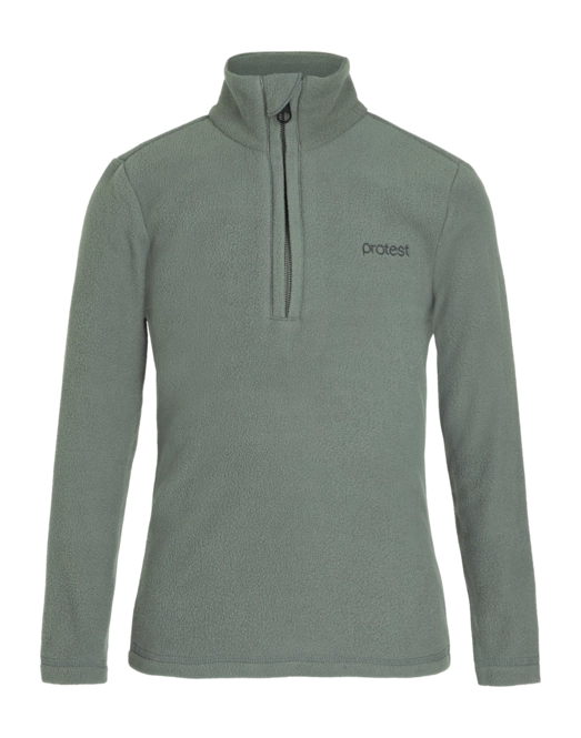 Ski Sweatshirt Protest Kids Mute Td 1/4 Zip Top Misty Green