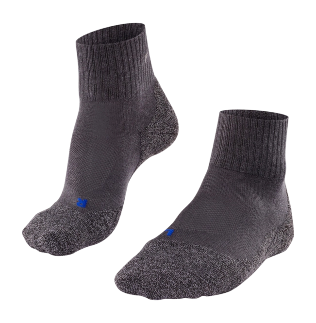 Hiking Socks Falke Men TK2 Explore Cool Short Asphalt Melange