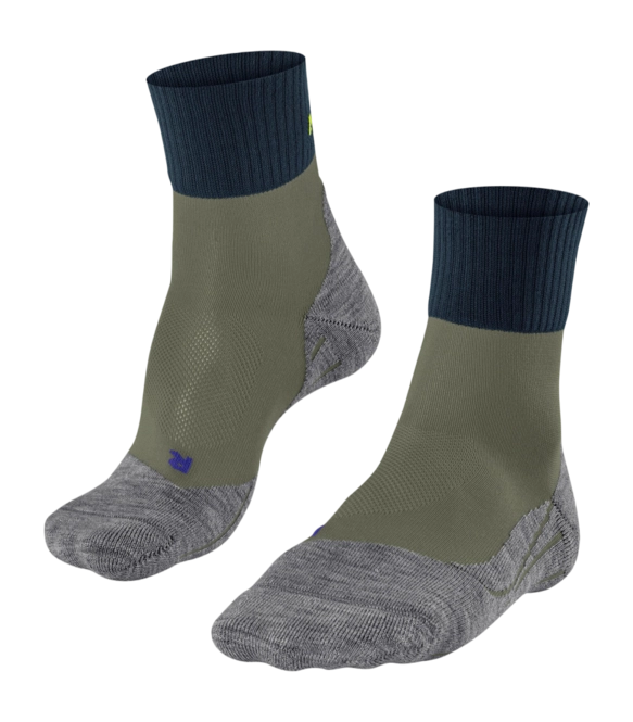 Hiking Socks Falke Men TK2 Explore Cool Short Calla Green