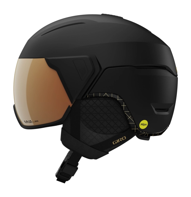 Ski Helmet Giro Women Aria Spherical Matte Black Vivid Copper