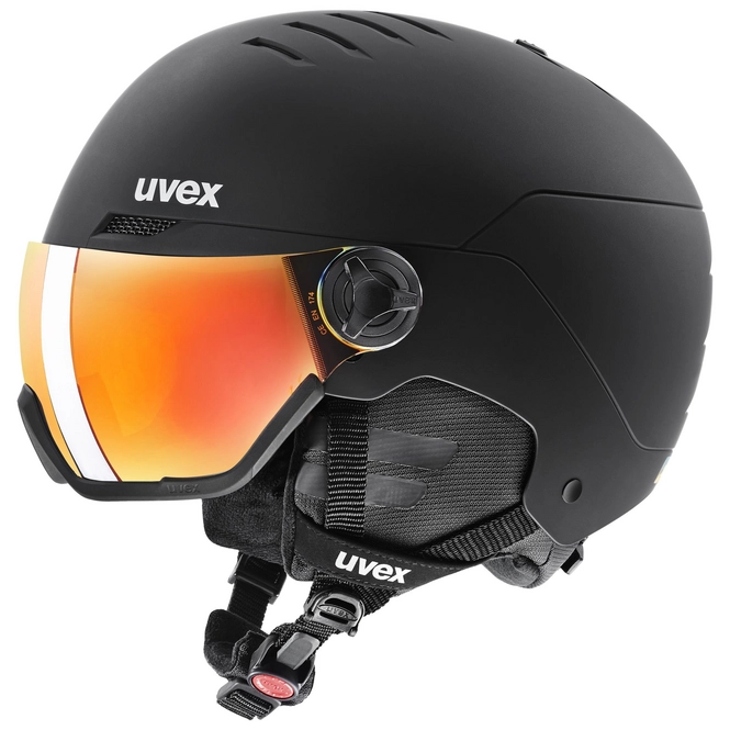 Ski Helmet Uvex Wanted Visor Black Matte