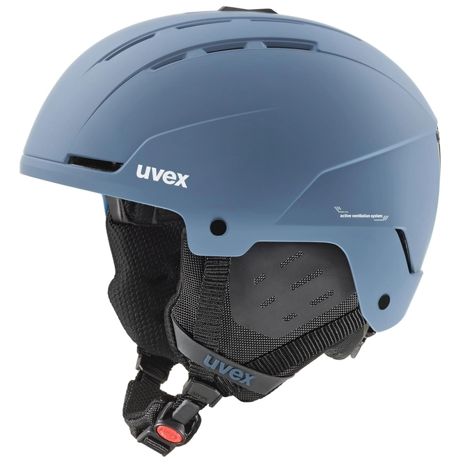 Ski Helmet Uvex Stance Stone/Blue Matte
