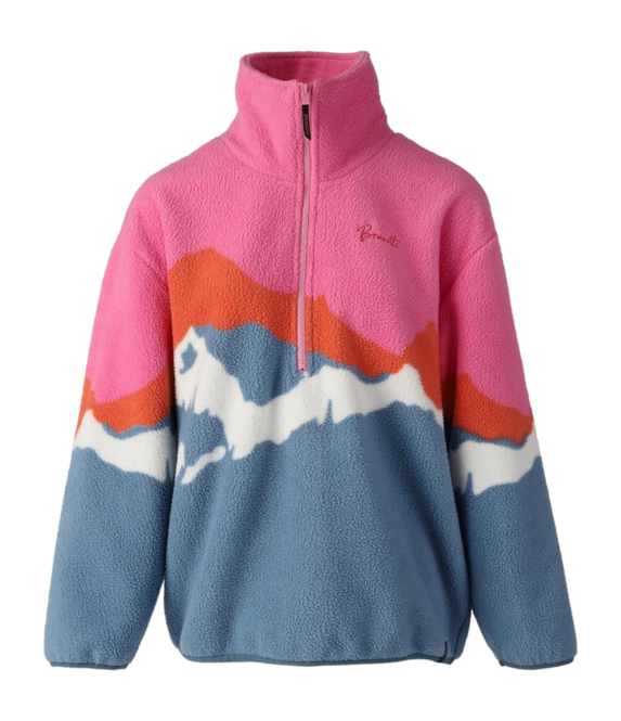 Ski Sweatshirt Brunotti Women Chino-PP Fleece Steel Blue 2024