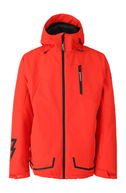 Ski Jacket Brunotti Men Tunder Snow Risk Red