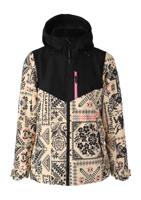 Ski Jacket Brunotti Women Hakuba-AO Snow Jacket Canvas