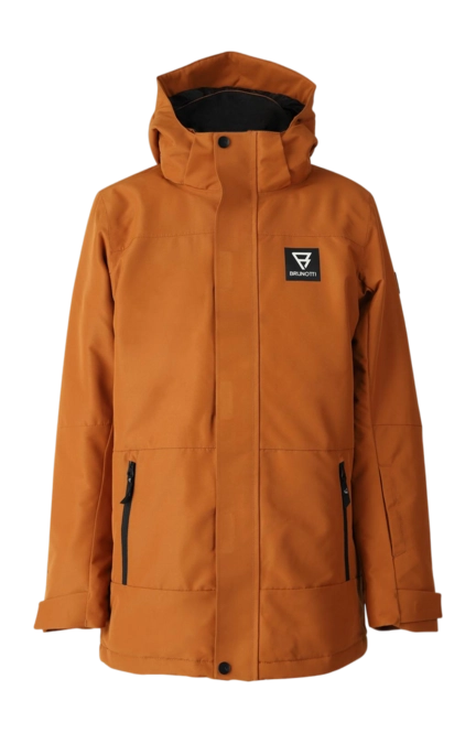 Ski Jacket Brunotti Boys Stonsy Snow Jacket Tabacco
