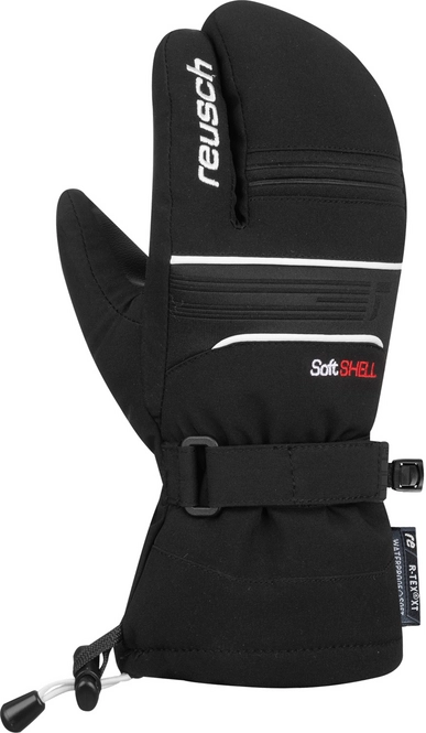 Mittens Reusch Junior Kondor R-TEX XT Junior Lobster Black/ White