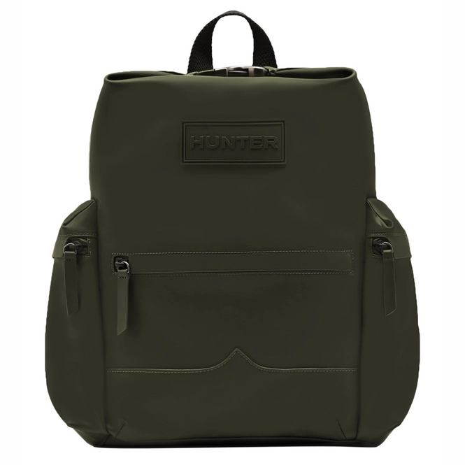 Rucksack Hunter Original Rubberised Leather Dark Olive