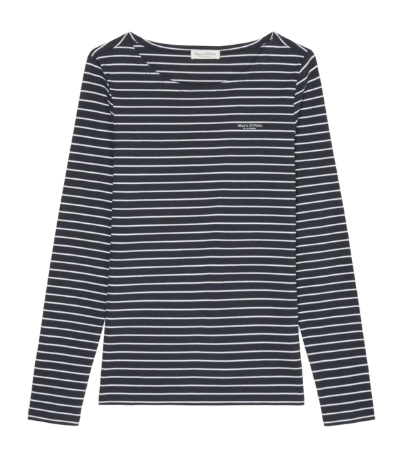 Long Sleeve Shirt Marc O'Polo Women 402218352015 Multi-coloured