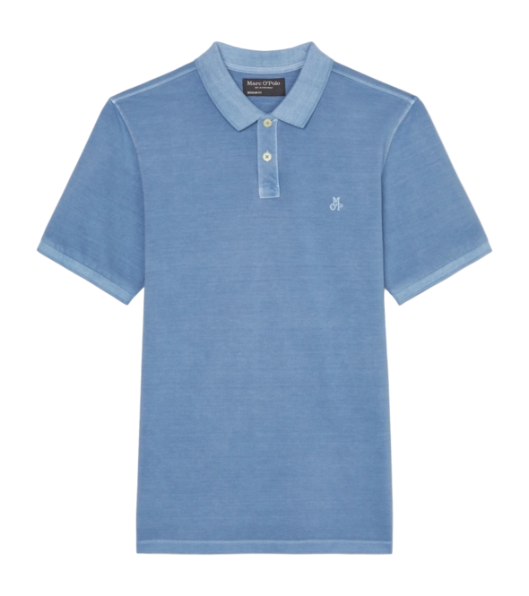 Polo Shirt Marc O'Polo Men 422226653000 Wedgewood