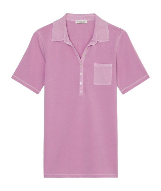 Polo Shirt Marc O'Polo Women 403205553037 Berry Lilac