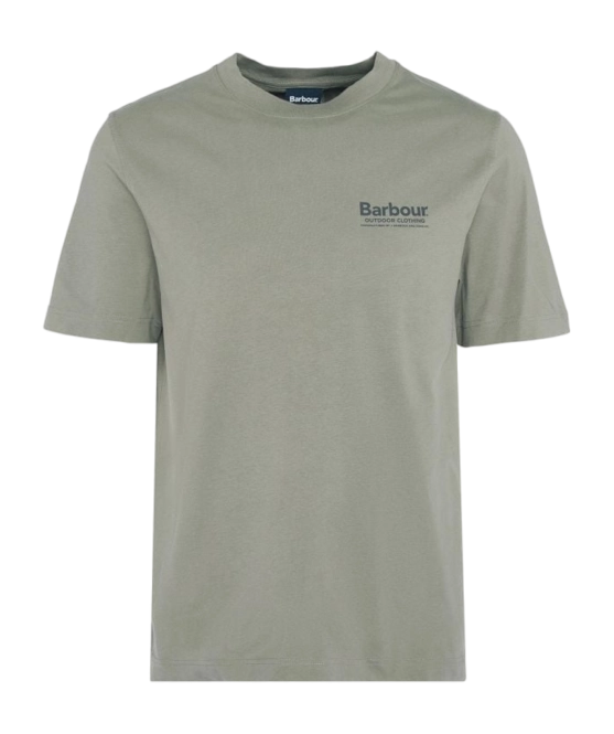 T-Shirt Barbour Men Catterick Tee Dusty Olive