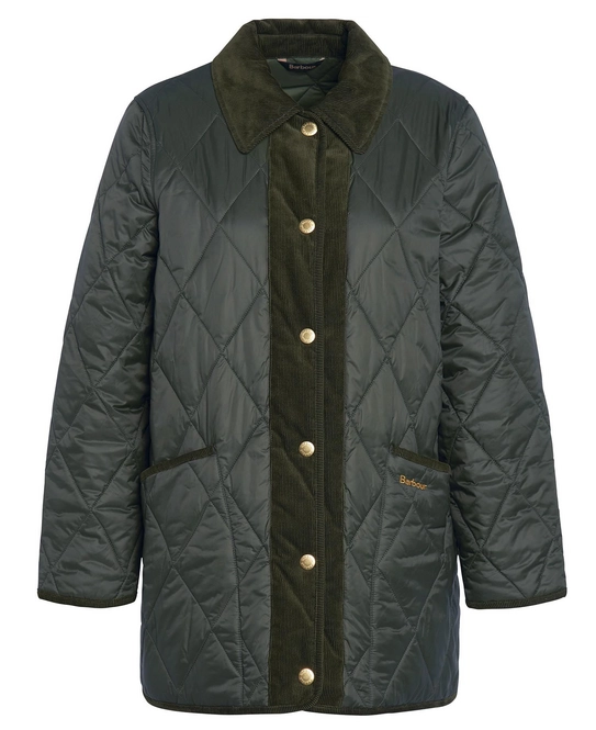 Jacket Barbour Women Highcliffe Quilt Sage