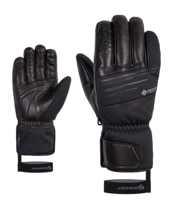 Gloves Ziener Men Garcel WS PR Ski Alpine Black