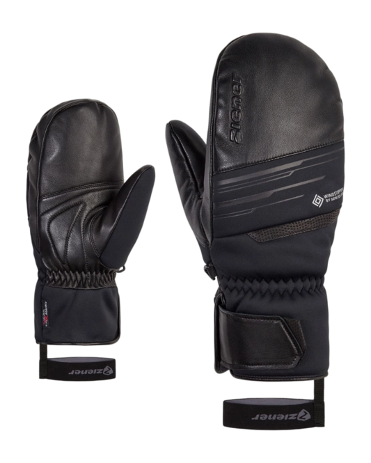 Mittens Ziener Men Garcelo WS PR Ski Alpine Black