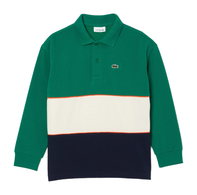Polo Shirt Lacoste Boys PJ1262 Rocket Sunrise Lapland Navy