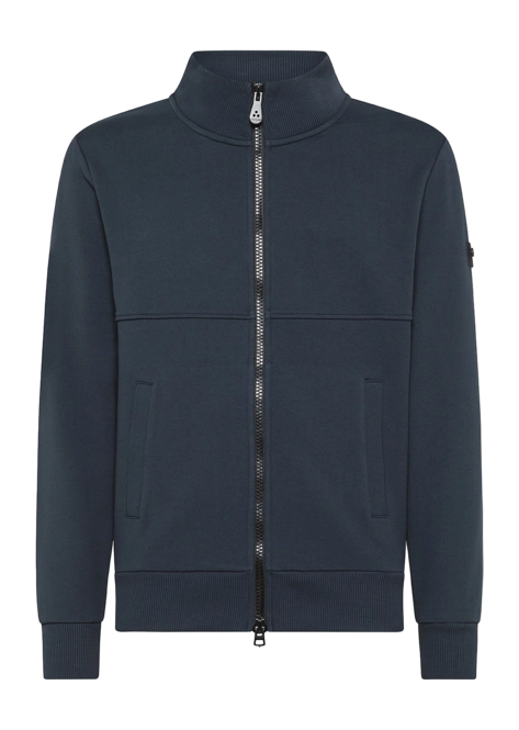 Zip Sweatshirt Peuterey Men Altair 02 Blue Graphite
