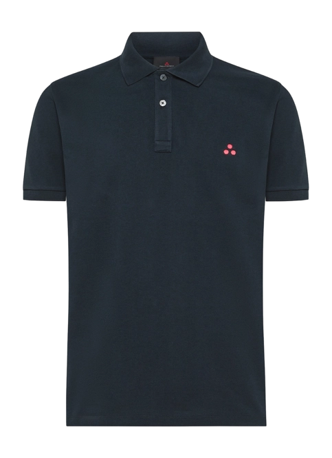 Polo Shirt Peuterey Men Zeno 01 Blue Graphite