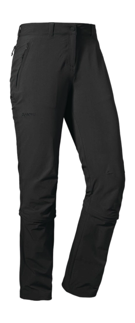 Trousers Schöffel Women Engadin1 Zip Off Regular Asphalt