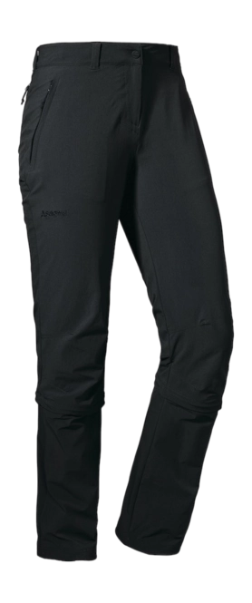 Trousers Schöffel Women Engadin1 Zip Off Regular Black