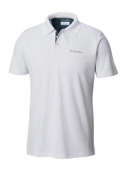 Polo Shirt Columbia Men Utilizer White '25