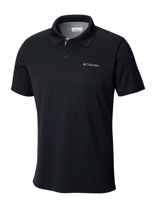 Polo Shirt  Columbia Men Utilizer Black 2024