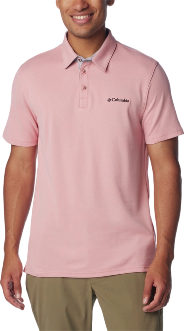 Polo Shirt Columbia Men Nelson Point Pink Agave 2024
