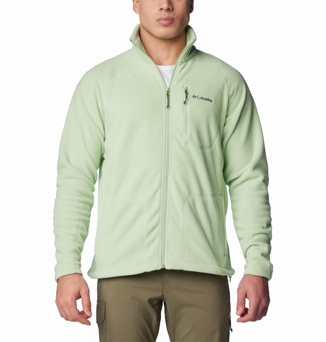 Zip Sweatshirt Columbia Men Fast Trek II Full Zip Fleece Sage Leaf 2024