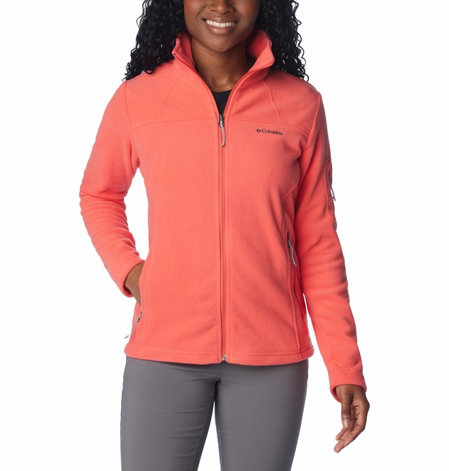Zip Sweatshirt Columbia Women Fast Trek II Juicy 2024