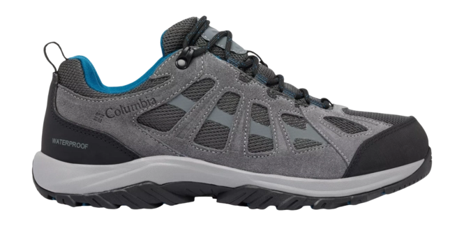 Walking Boots Columbia Men Redmond III Waterproof Shark/Phoenix Blue