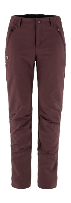 Trousers Fjällräven Women Abisko Trail Stretch Regular Port