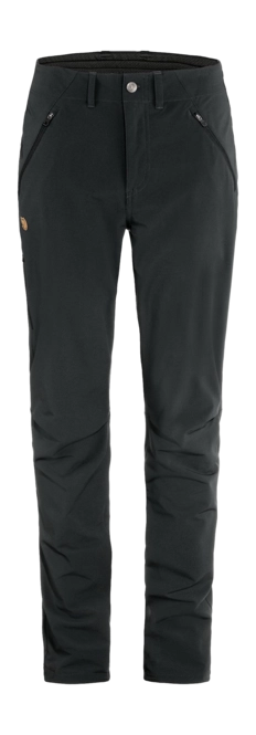 Trousers Fjällräven Women Abisko Trail Stretch Regular Black 24