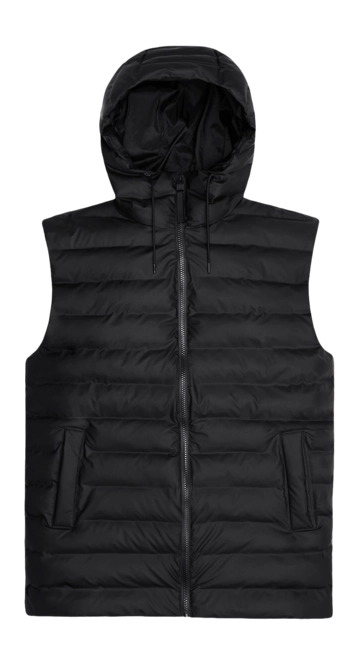 Body Warmer Rains Unisex Lohja Puffer Vest W3T1 Black