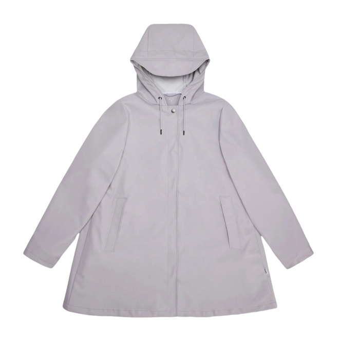 Jacket RAINS Jacket Women A-line Jacket Flint