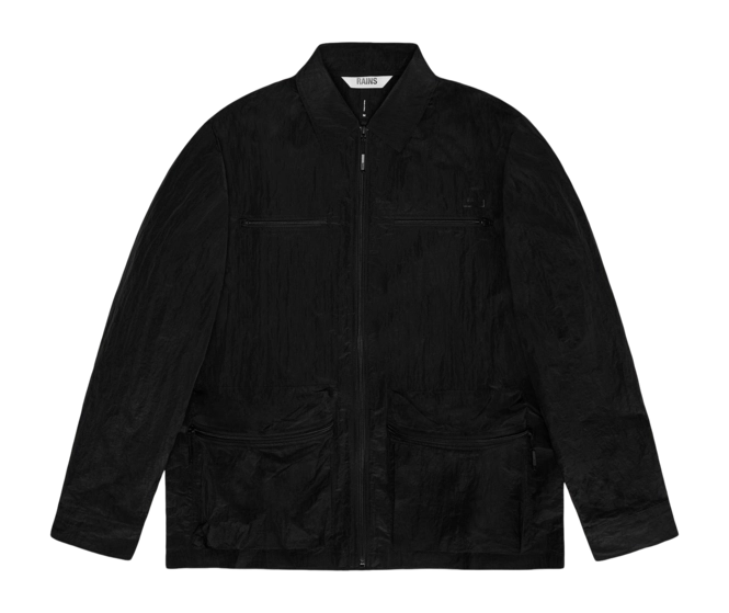 Shirt Rains Unisex Canoe Overshirt Black