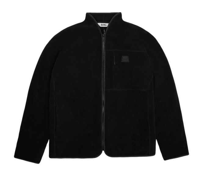 Jacket Rains Unisex Durban Fleece Jacket T1 Black